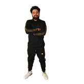 Men Side Stripe Tracksuit